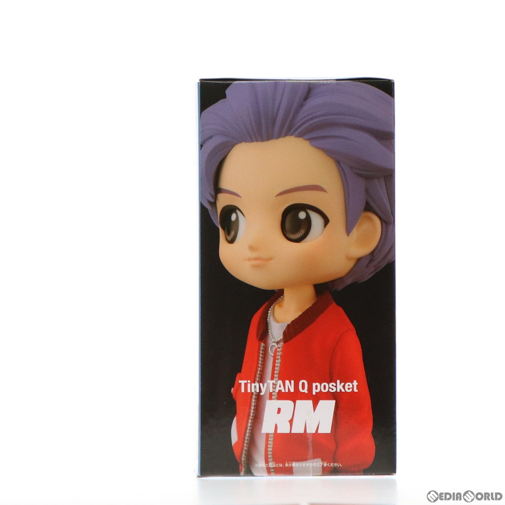【中古即納】[FIG] アールエム(BTS/防弾少年団) B(衣装淡) TinyTAN(タイニータン) Q posket-RM- フィギュア プライズ(2552316) バンプレスト(20210831)