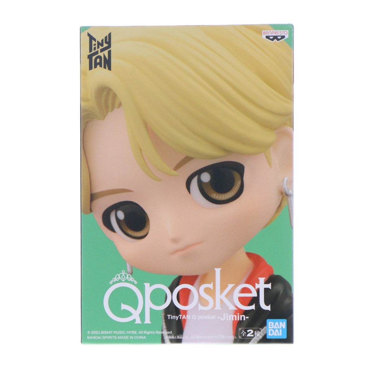 【中古即納】[FIG] ジミン(BTS/防弾少年団) B(衣装淡) TinyTAN(タイニータン) Q posket-Jimin- フィギュア プライズ(2552315) バンプレスト(20210831)