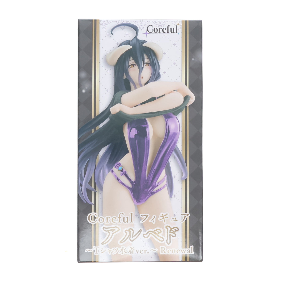 【中古即納】[FIG] アルベド オーバーロードIV Coreful フィギュア アルベド～Tシャツ水着ver.～Renewal プライズ(451661700) タイトー(20231020)