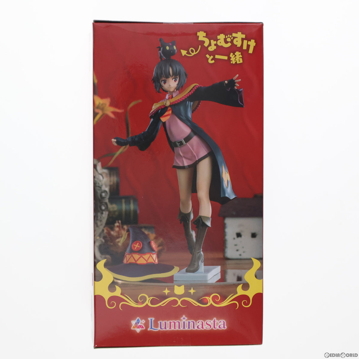 【中古即納】[FIG] めぐみん この素晴らしい世界に爆焔を! Luminasta『めぐみん』～ちょむすけと一緒～ フィギュア プライズ(1110799) セガ(20240430)