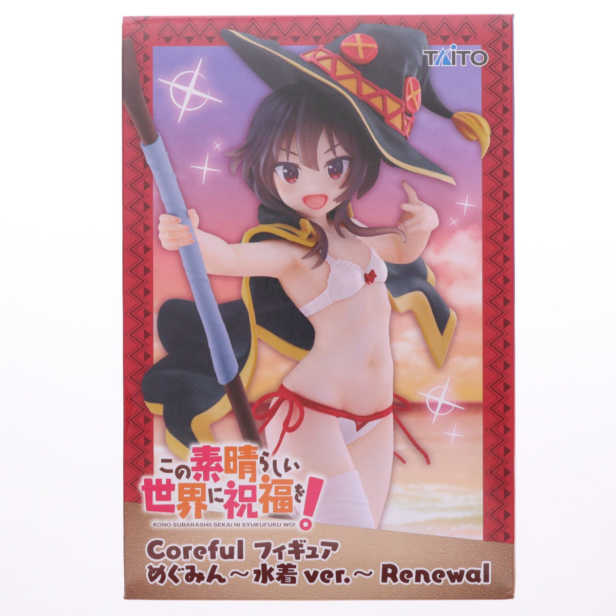 【中古即納】[FIG] めぐみん この素晴らしい世界に祝福を! Coreful フィギュア めぐみん～水着ver.～Renewal プライズ(452078500) タイトー(20260822)