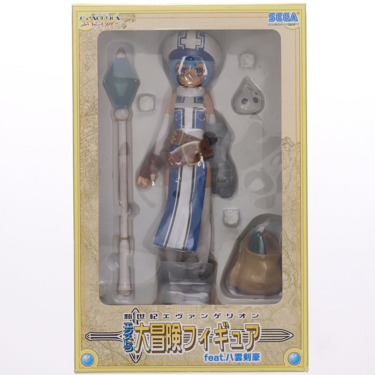 【中古即納】[FIG] 綾波レイ 新世紀エヴァンゲリオン エクストラ大冒険フィギュア feat.八雲剣豪 プライズ(16538) セガ(20070430)