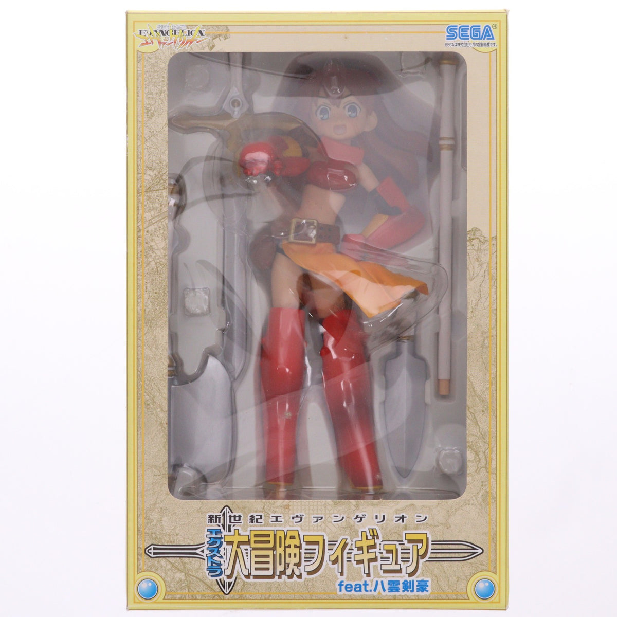 【中古即納】[FIG] 惣流・アスカ・ラングレー 勇者(赤)Ver. 新世紀エヴァンゲリオン エクストラ大冒険フィギュア プライズ セガ(20101231)