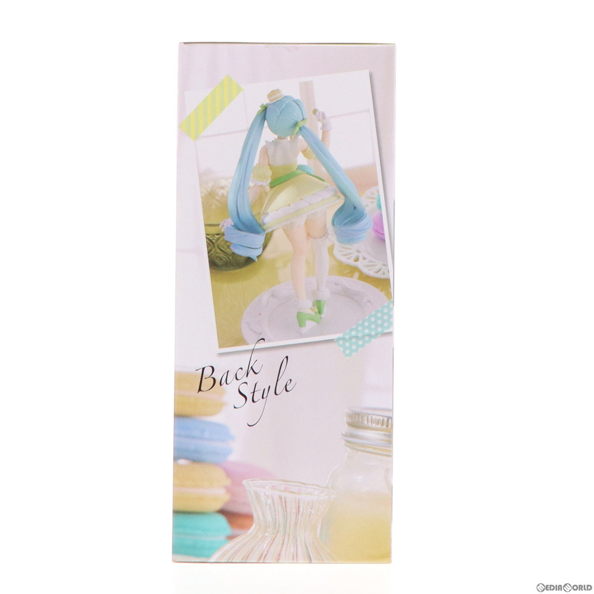 【中古即納】[FIG] 初音ミク キャラクター・ボーカル・シリーズ01 初音ミク Exc∞d Creative Figure SweetSweets-シトロンマカロンver.- フィギュア プライズ(AMU-PRZ16601) フリュー(20240420)