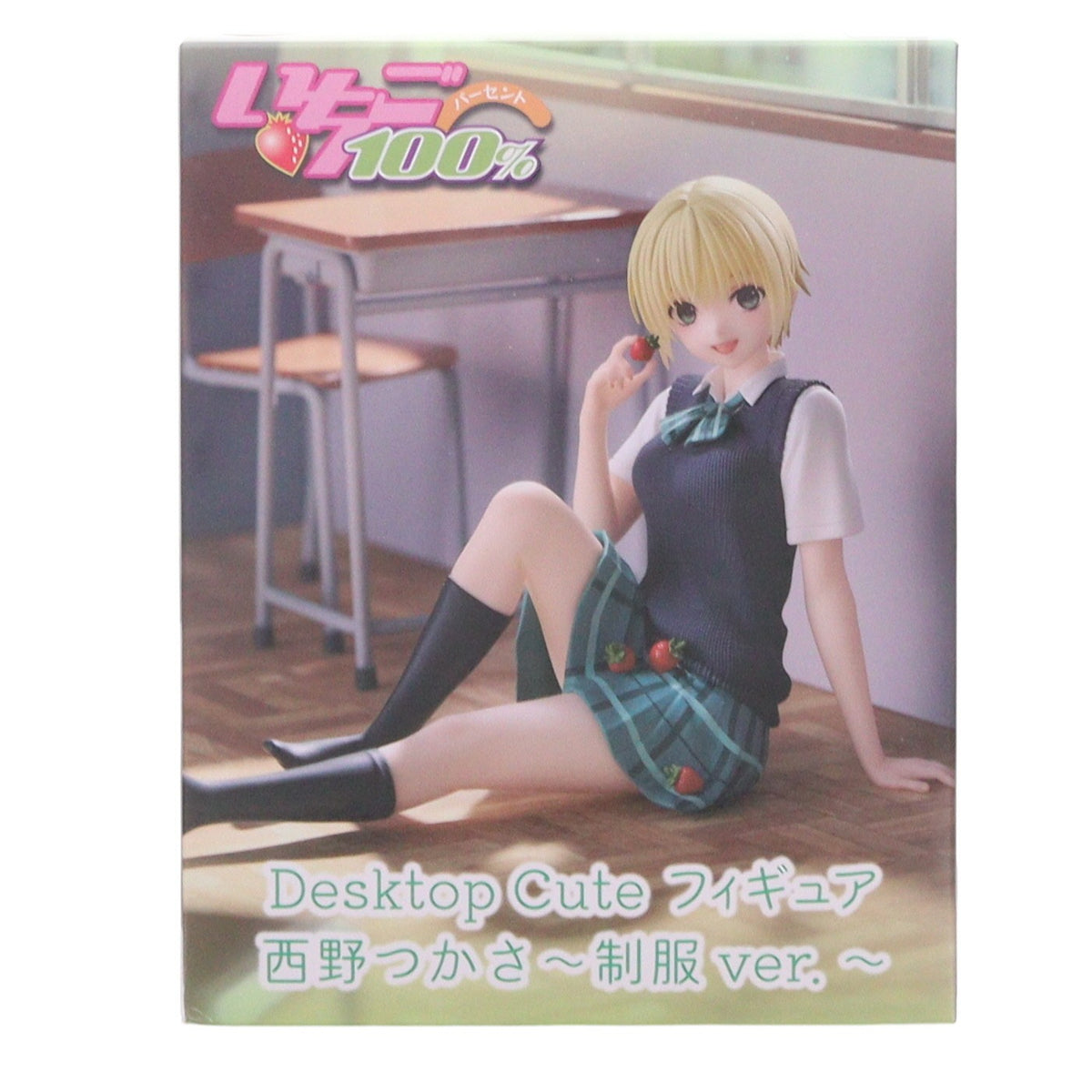 【中古即納】[FIG] 西野つかさ いちご100% Desktop Cute フィギュア 西野つかさ～制服ver.～ プライズ(452078000) タイトー(20260828)