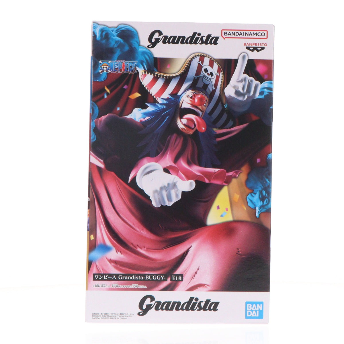 【中古即納】[FIG] バギー ワンピース Grandista-BUGGY- ONE PIECE フィギュア プライズ(2834505) バンプレスト(20260910)