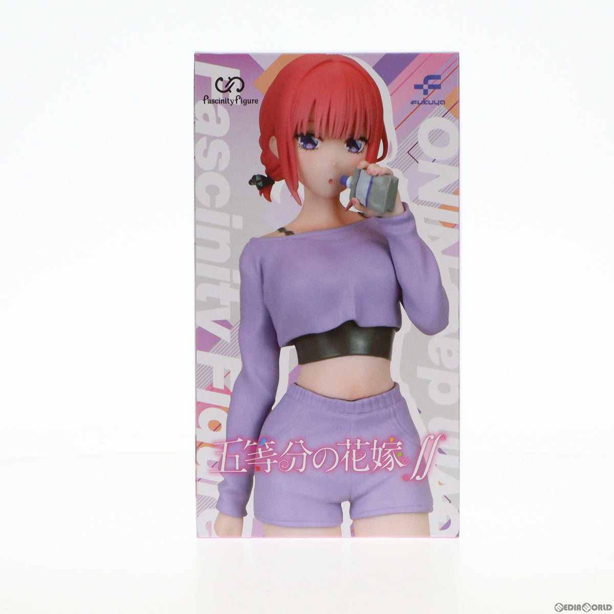 【中古即納】[FIG] 中野二乃(なかのにの) 五等分の花嫁∬ FascinityFigure 二乃～ジムデート～ フィギュア プライズ フクヤ(20240329)