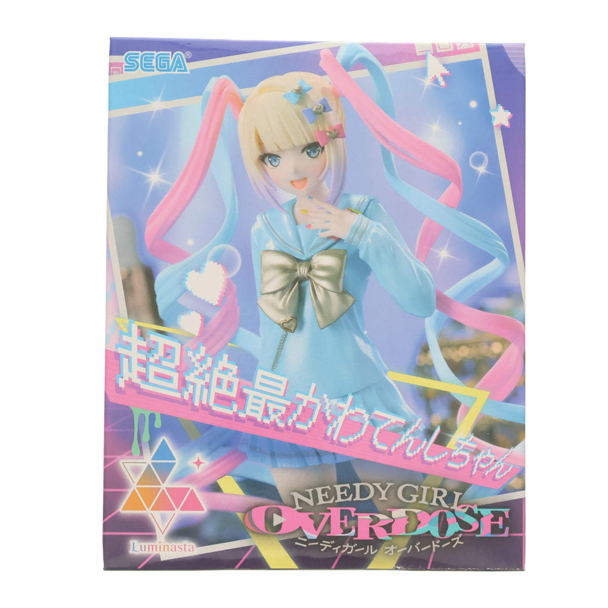【中古即納】[FIG] 超絶最かわてんしちゃん NEEDY GIRL OVERDOSE(ニーディーガールオーバードーズ) Luminasta『超絶最かわてんしちゃん』 フィギュア プライズ(1123954) セガ(20260515)