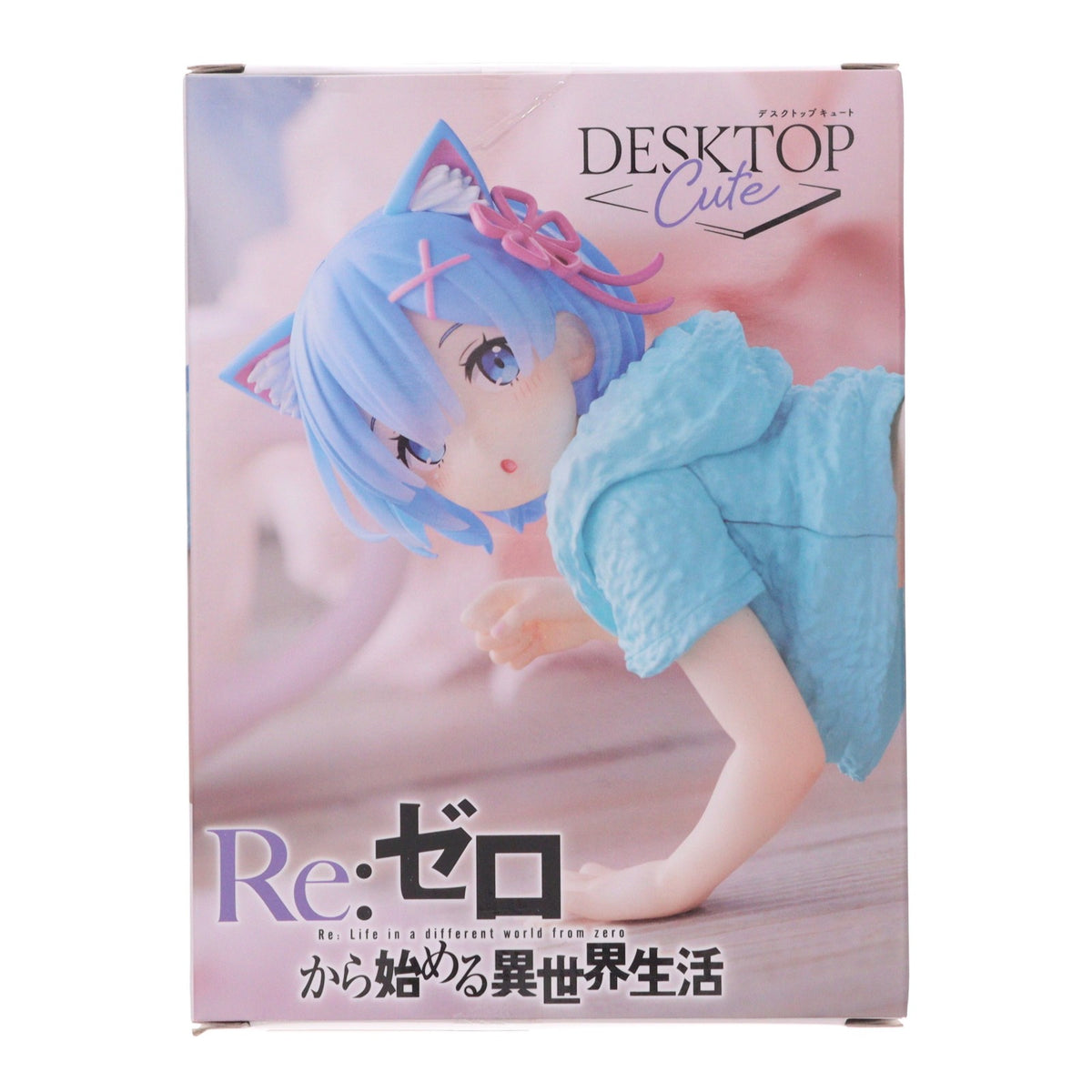 【中古即納】[FIG] レム Re:ゼロから始める異世界生活 Desktop Cute フィギュア レム～Cat room wear ver.～ プライズ(451619600) タイトー(20230820)