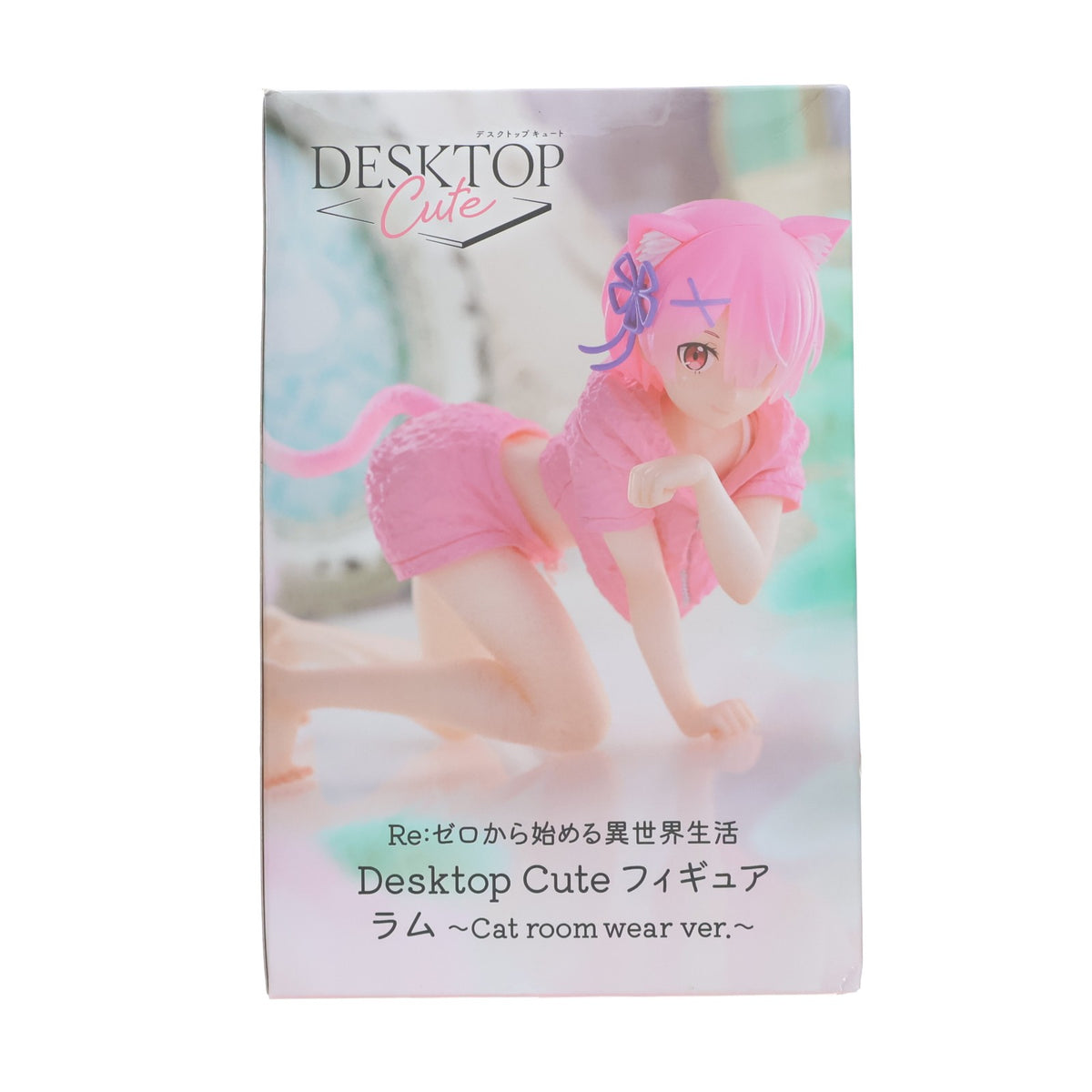 【中古即納】[FIG] ラム Re:ゼロから始める異世界生活 Desktop Cute フィギュア ラム～Cat room wear ver.～ プライズ(451664600) タイトー(20231220)
