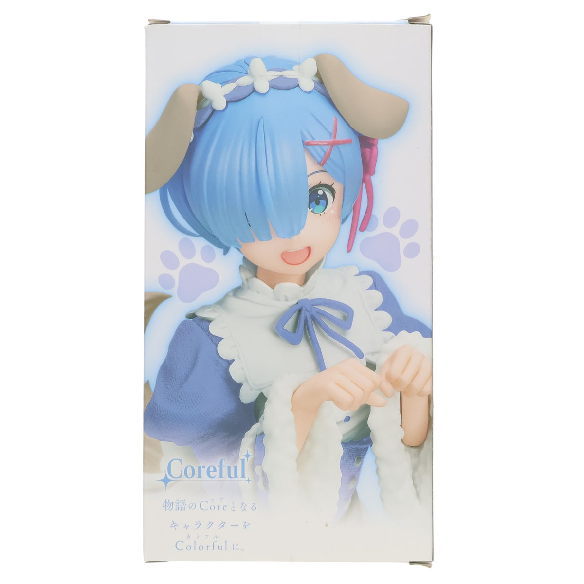 【中古即納】[FIG] レム Re:ゼロから始める異世界生活 Coreful フィギュア レム～Memory Snow わんこver.～Renewal プライズ(451623700) タイトー(20230910)