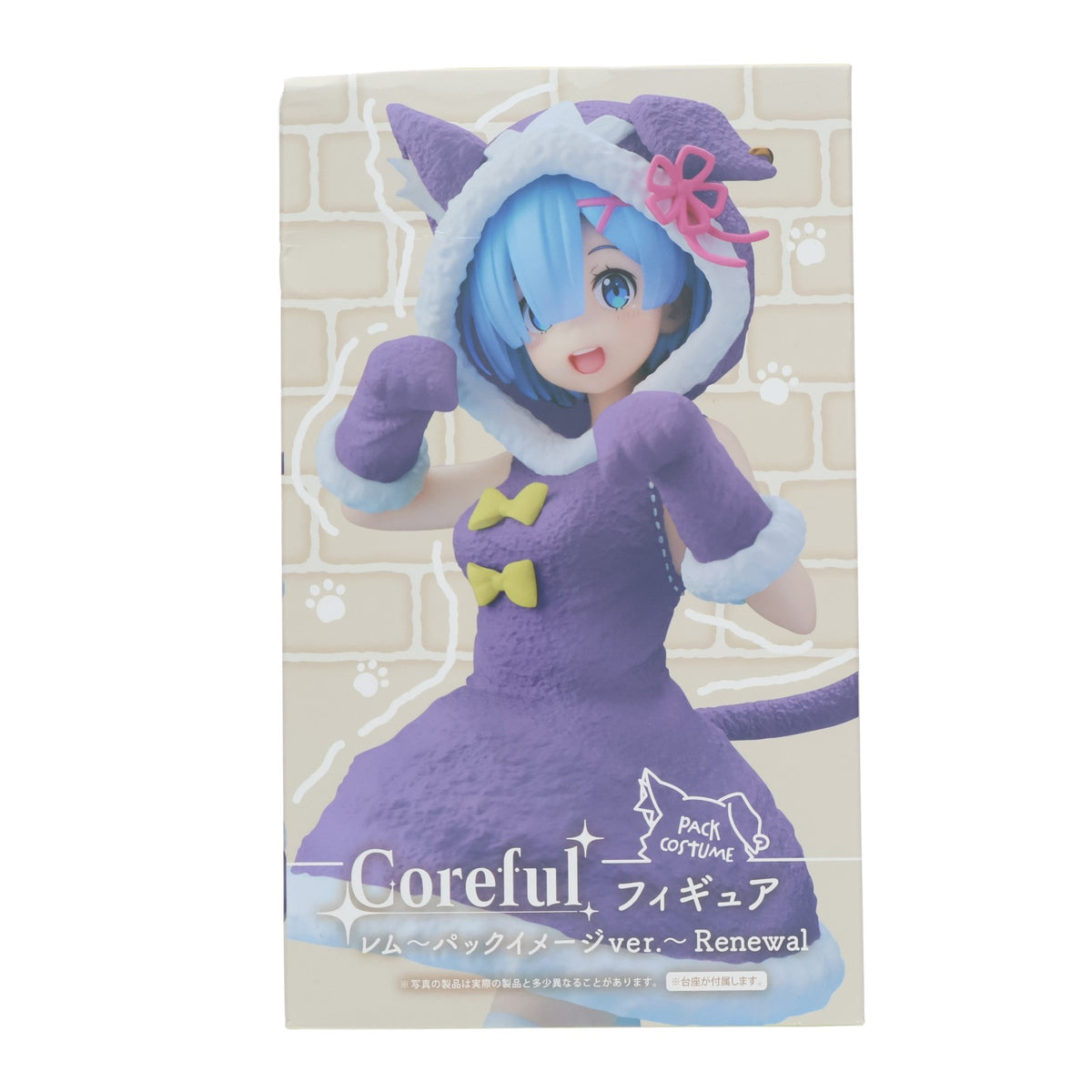 【中古即納】[FIG] レム Re:ゼロから始める異世界生活 Coreful フィギュア レム～パックイメージver.～Renewal プライズ(451664400) タイトー(20231120)