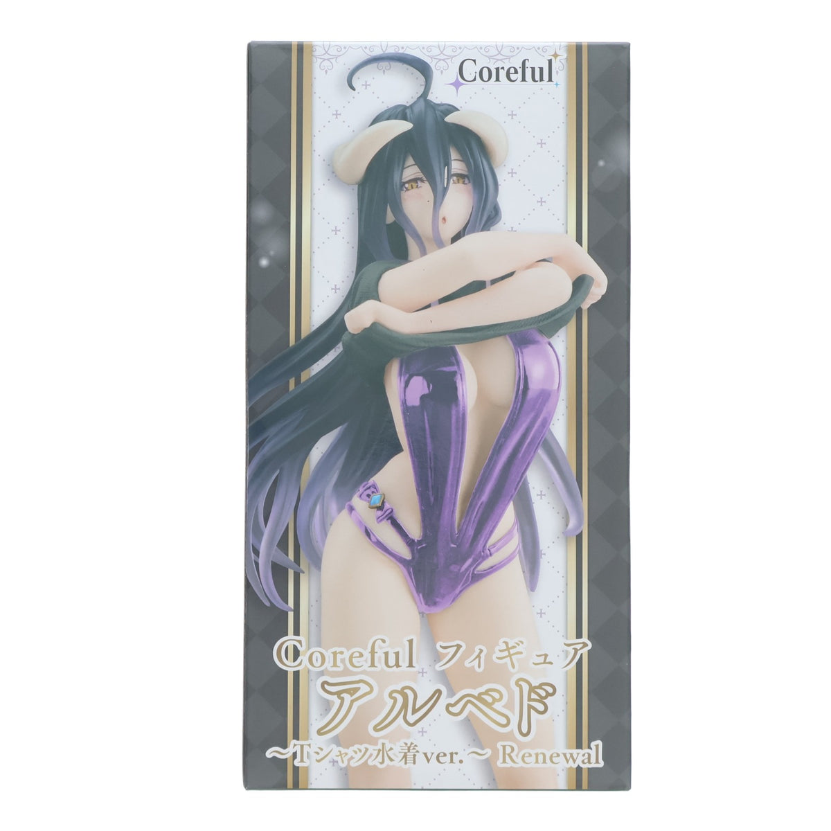 【中古即納】[FIG] アルベド オーバーロードIV Coreful フィギュア アルベド～Tシャツ水着ver.～Renewal プライズ(451661700) タイトー(20231020)
