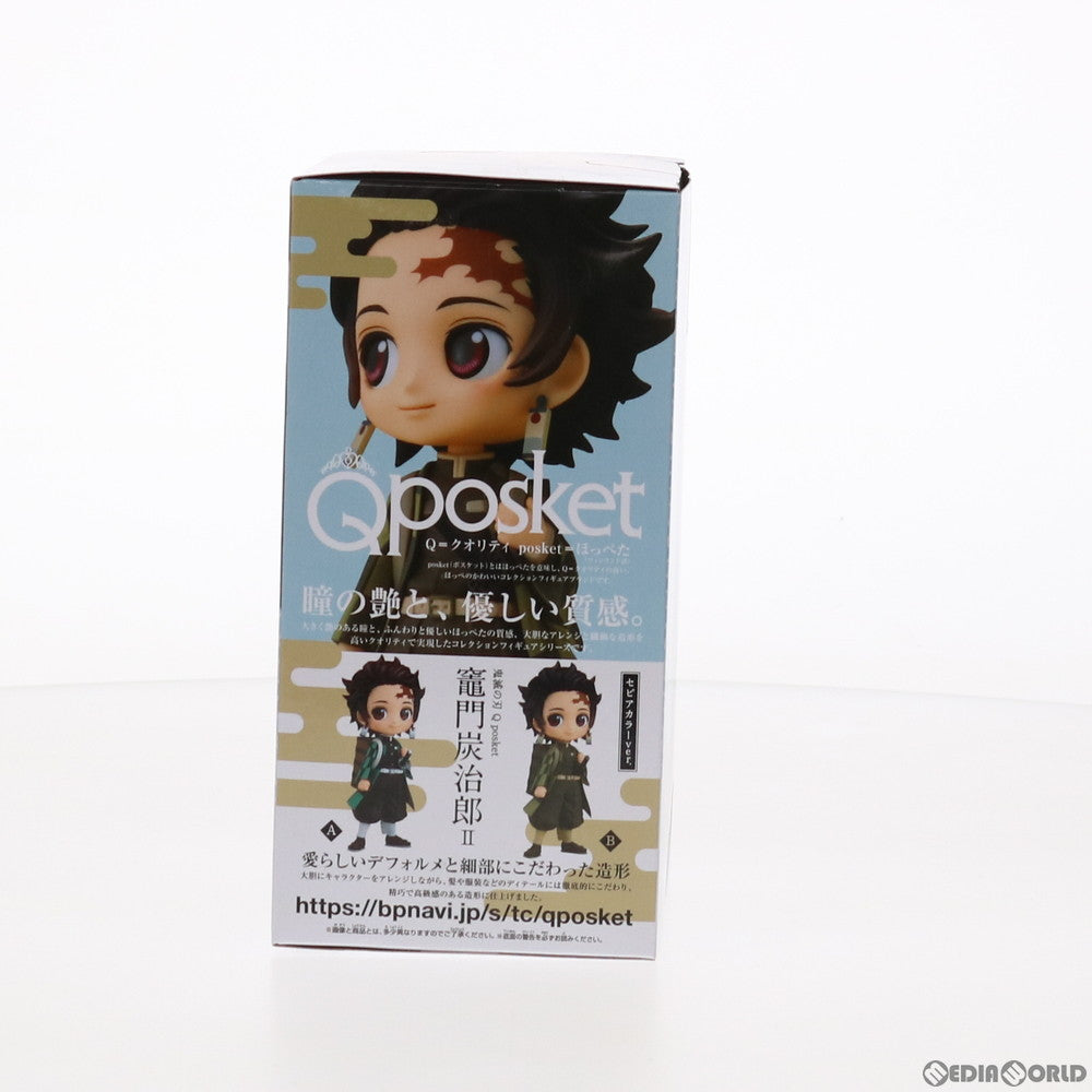 【中古即納】[FIG] 竈門炭治郎(かまどたんじろう) B(セピアカラー) Q posket II 鬼滅の刃 フィギュア プライズ(82856) バンプレスト(20210331)