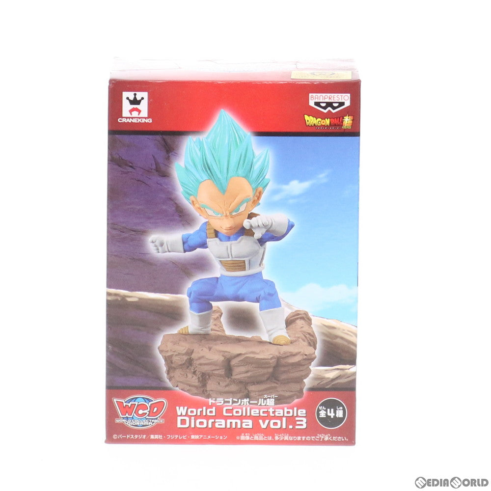 【中古即納】[FIG] 超サイヤ人ゴッド超サイヤ人ベジータ ドラゴンボール超(スーパー) World Collectable Diorama vol.3 フィギュア プライズ(39416) バンプレスト(20190630)