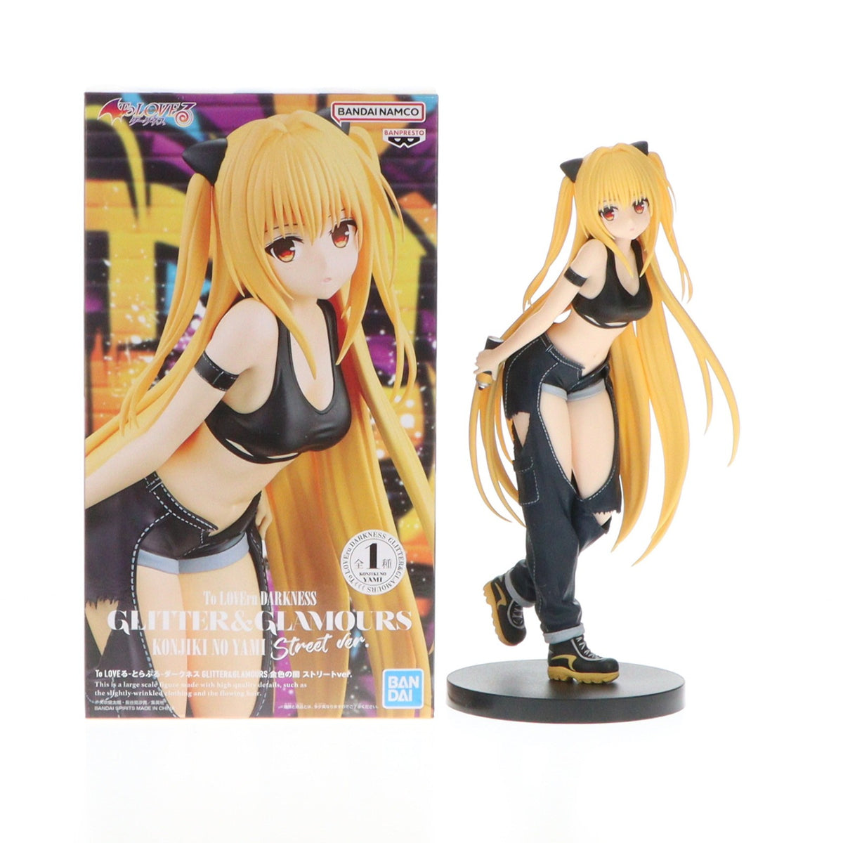 【中古即納】[FIG] 金色の闇(こんじきのやみ) To LOVEる-とらぶる-ダークネス GLITTER&GLAMOURS 金色の闇 ストリートver. フィギュア プライズ(2804052) バンプレスト(20260107)