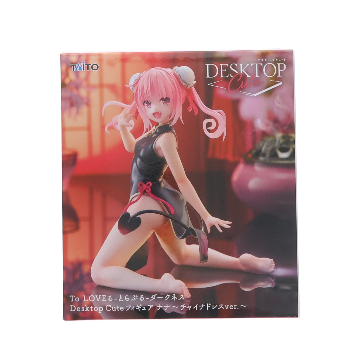 【中古即納】[FIG] ナナ・アスタ・デビルーク To LOVEる-とらぶる-ダークネス Desktop Cute フィギュア ナナ～チャイナドレスver.～ プライズ(451993200) タイトー(20260117)