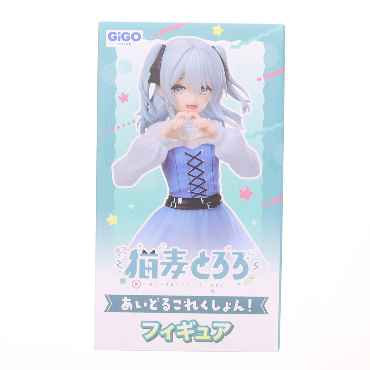【中古即納】[FIG] GiGO限定 猫麦とろろフィギュア(ねこむぎとろろ) -あいどるこれくしょん- バーチャルYouTuber プライズ フクヤ(20260626)
