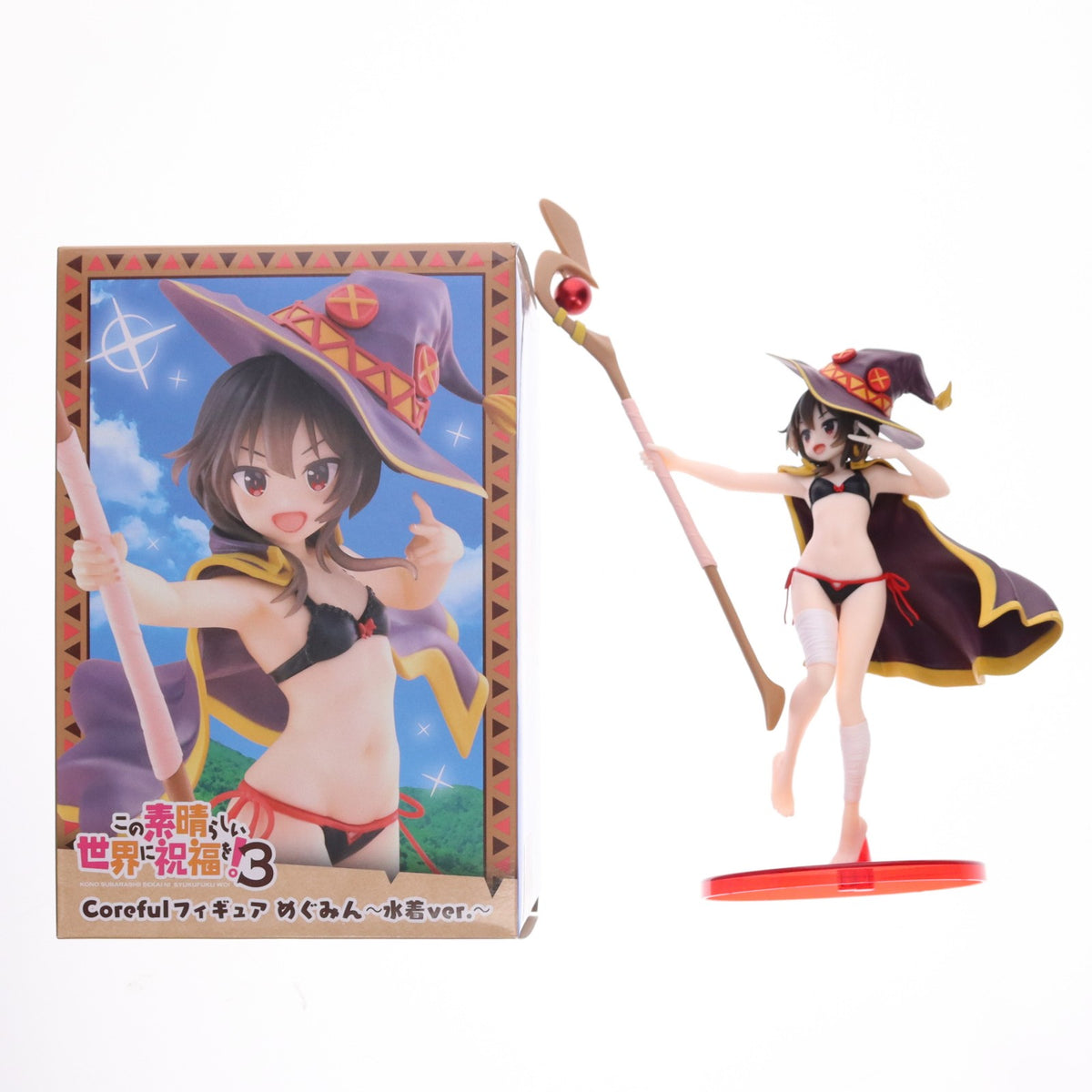 【中古即納】[FIG] めぐみん この素晴らしい世界に祝福を!3 Coreful フィギュア めぐみん～水着ver.～ プライズ(451770300) タイトー(20240720)