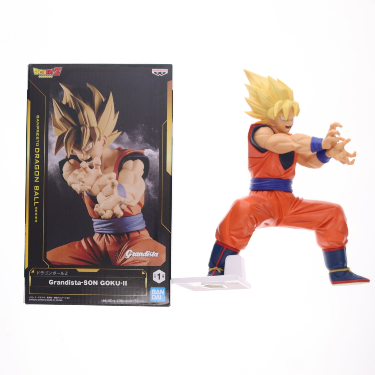 【中古即納】[FIG] 超サイヤ人孫悟空 ドラゴンボールZ Grandista-SON GOKU-II フィギュア DRAGON BALL プライズ(2756010) バンプレスト(20250909)