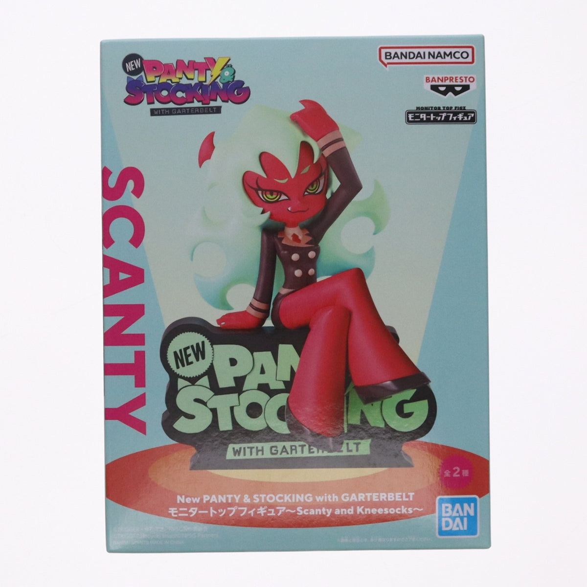 【中古即納】[FIG] スキャンティ Panty & Stocking with Garterbelt(パンティ&ストッキングwithガーターベルト) モニタートップフィギュア～Scanty and Kneesocks～ プライズ(2824957) バンプレスト(20260827)