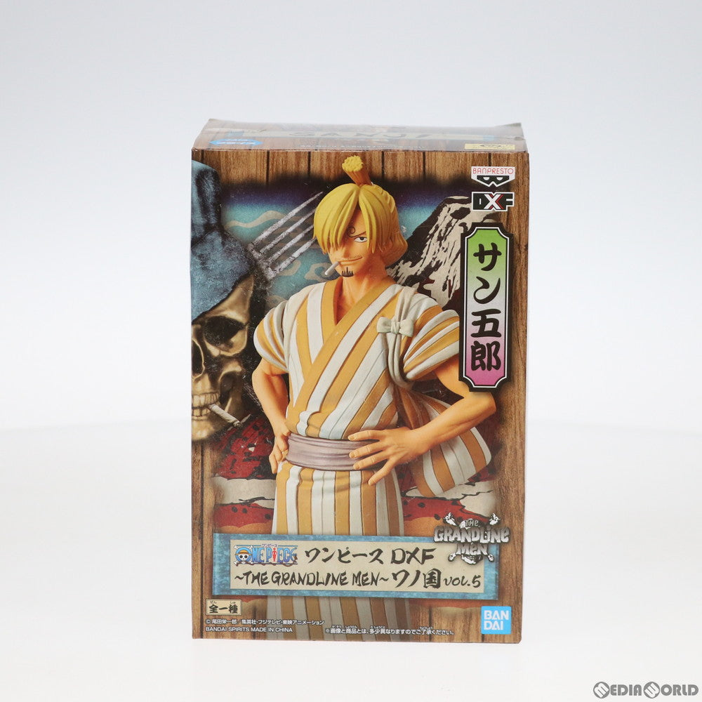 【中古即納】[FIG] サン吾郎(サンジ) ワンピース DXF～THE GRANDLINE MEN～ワノ国 vol.5 ONE PIECE フィギュア プライズ(81929) バンプレスト(20200331)