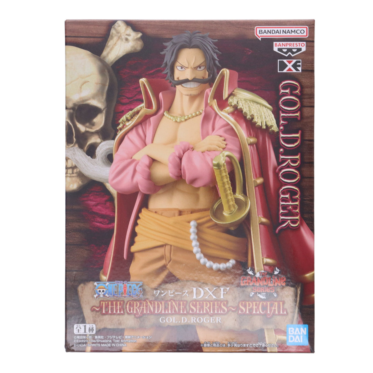 【中古即納】[FIG] ゴール・D・ロジャー ワンピース DXF～THE GRANDLINE SERIES～SPECIAL GOL.D.ROGER ONE PIECE フィギュア プライズ(2775320) バンプレスト(20250710)