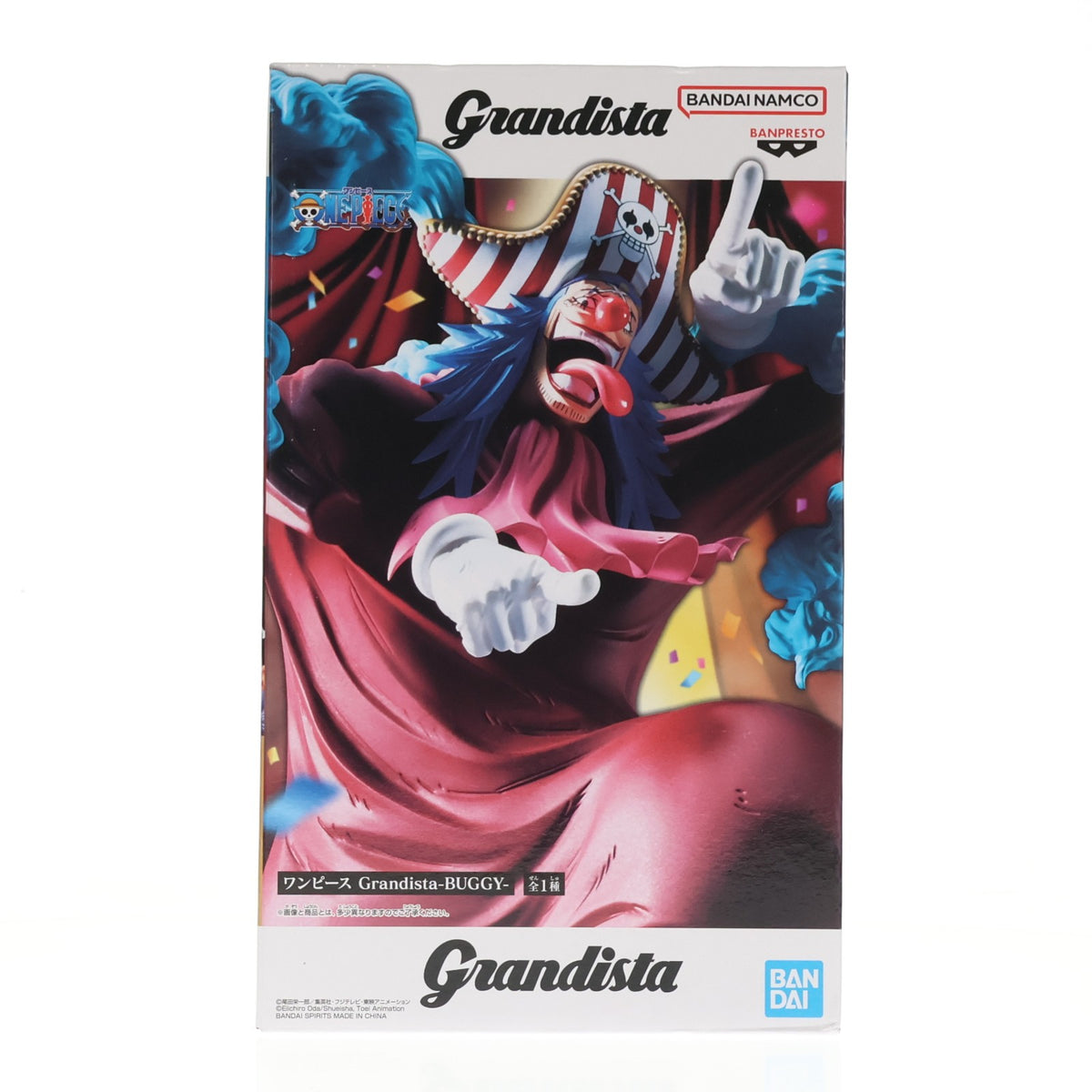【中古即納】[FIG] バギー ワンピース Grandista-BUGGY- ONE PIECE フィギュア プライズ(2834506) バンプレスト(20260910)