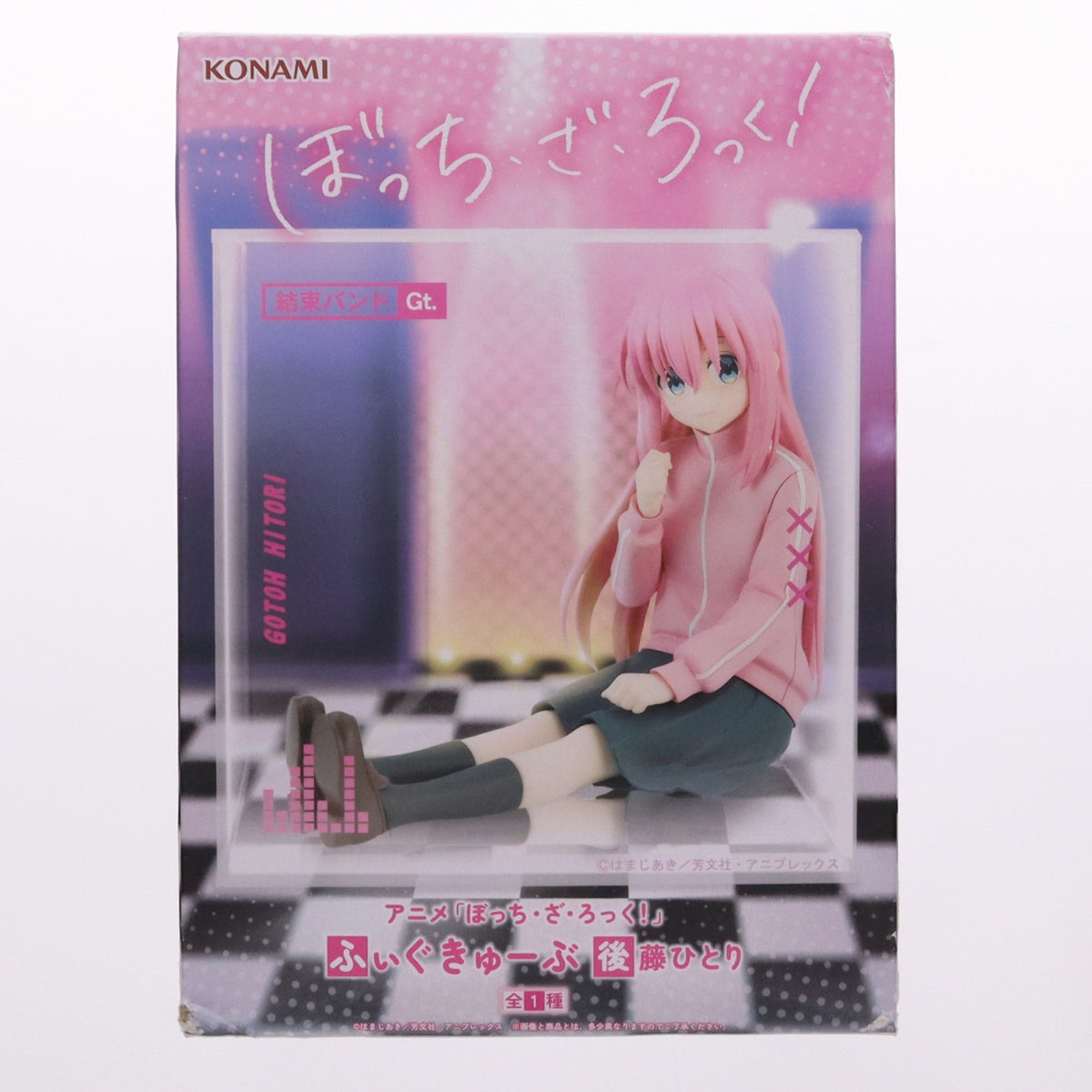 【中古即納】[FIG] 後藤ひとり(ごとうひとり) ぼっち・ざ・ろっく! ふぃぐきゅーぶ フィギュア プライズコナミアミューズメント(20260430)