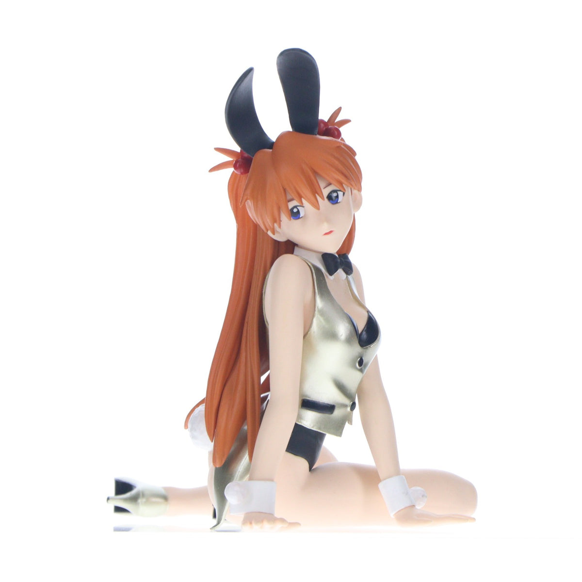 【中古即納】[FIG] 惣流・アスカ・ラングレー シャンパンゴールドVer. プレミアムBUNNYフィギュア セガ別注 新世紀エヴァンゲリオン プライズ セガ(20100331)