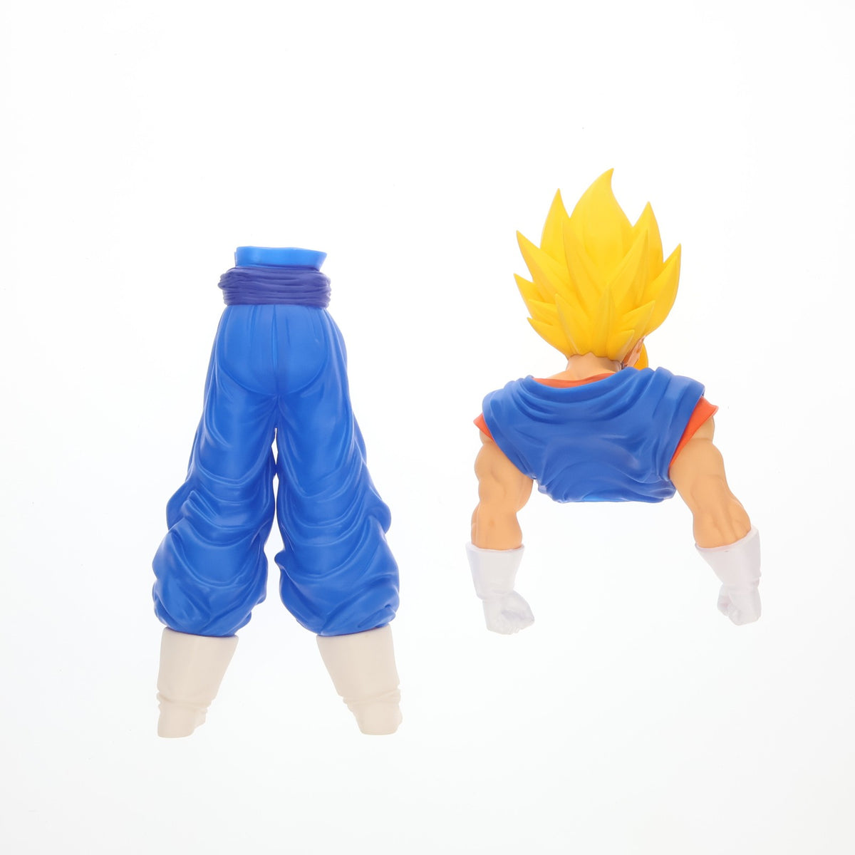 【中古即納】[FIG] ベジット(スーパーサイヤ人) ドラゴンボールZ 組立式スーパーサイズソフビフィギュア3 プライズ バンプレスト(20160930)
