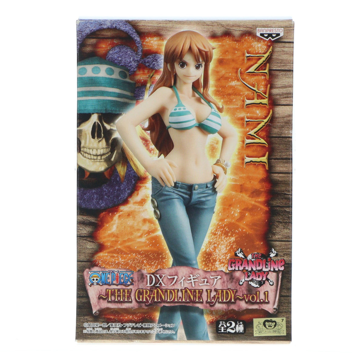 【中古即納】[FIG] ナミ ワンピース DXフィギュア～THE GRANDLINE LADY～vol.1 ONE PIECE プライズ(47563) バンプレスト(20111130)