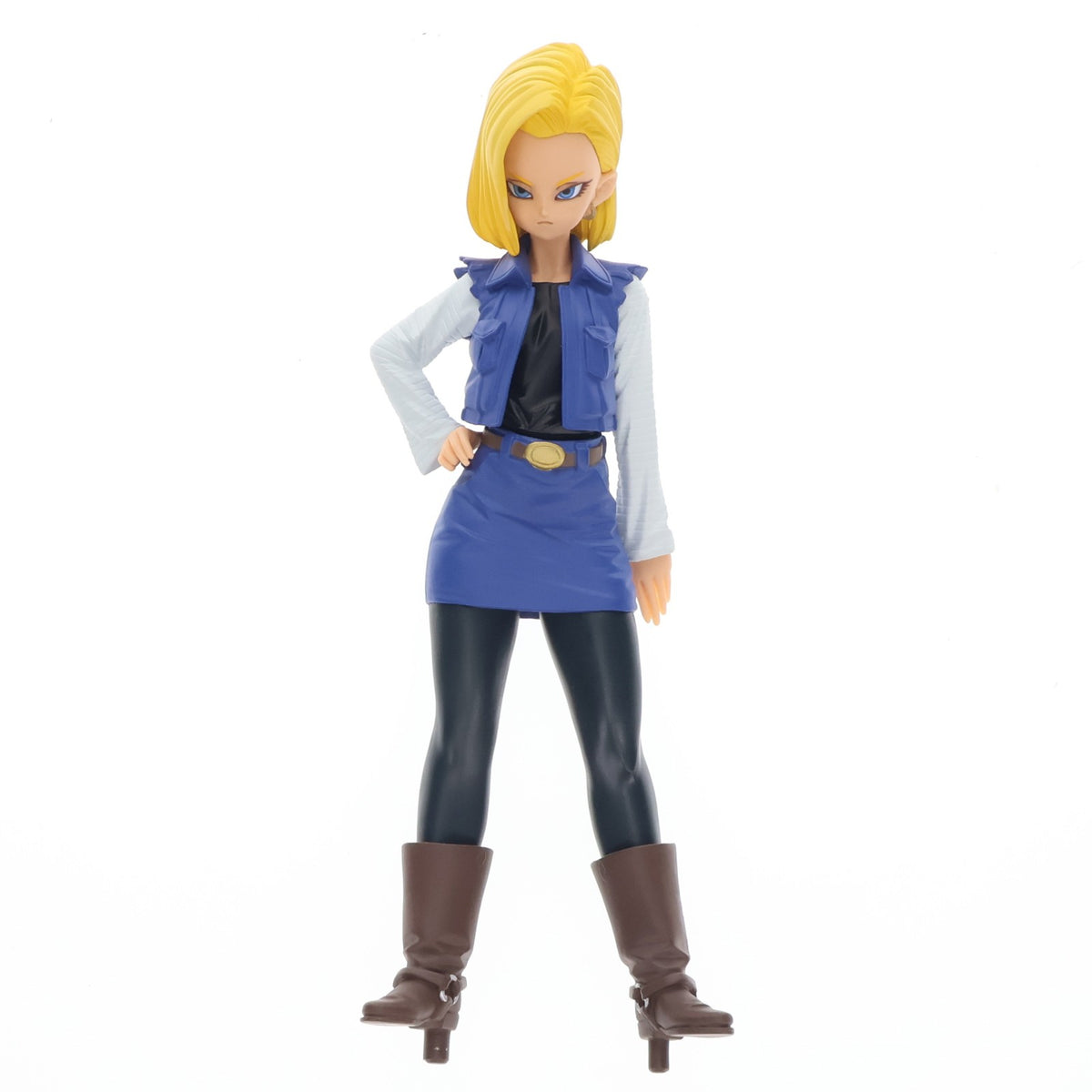 【中古即納】[FIG] 人造人間18号 ドラゴンボール改 DX組立式ぴちぴちギャルフィギュア プライズ(46204) バンプレスト(20091231)