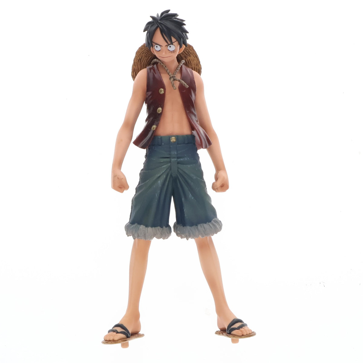 【中古即納】[FIG] モンキー・D・ルフィ ワンピース DXフィギュア～THE GRANDLINE MEN～vol.1 ONE PIECE プライズ(45908) バンプレスト(20090831)