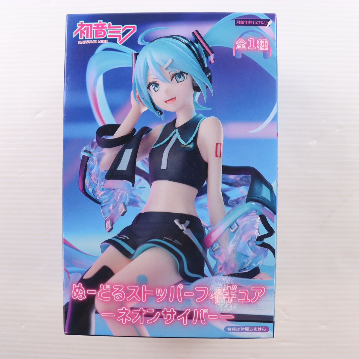 【中古即納】[FIG] 初音ミク VOCALOID(ボーカロイド) ぬーどるストッパーフィギュア-ネオンサイバー- プライズ(AMU-PRZ17664) フリュー(20241220)
