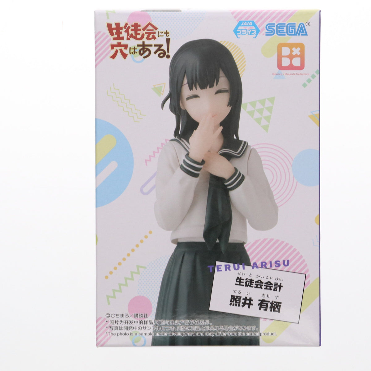 【中古即納】[FIG] 照井有栖(てるいありす) 生徒会にも穴はある! Desktop×Decorate Collections『照井有栖』 フィギュア プライズ(1117194) セガ(20250420)