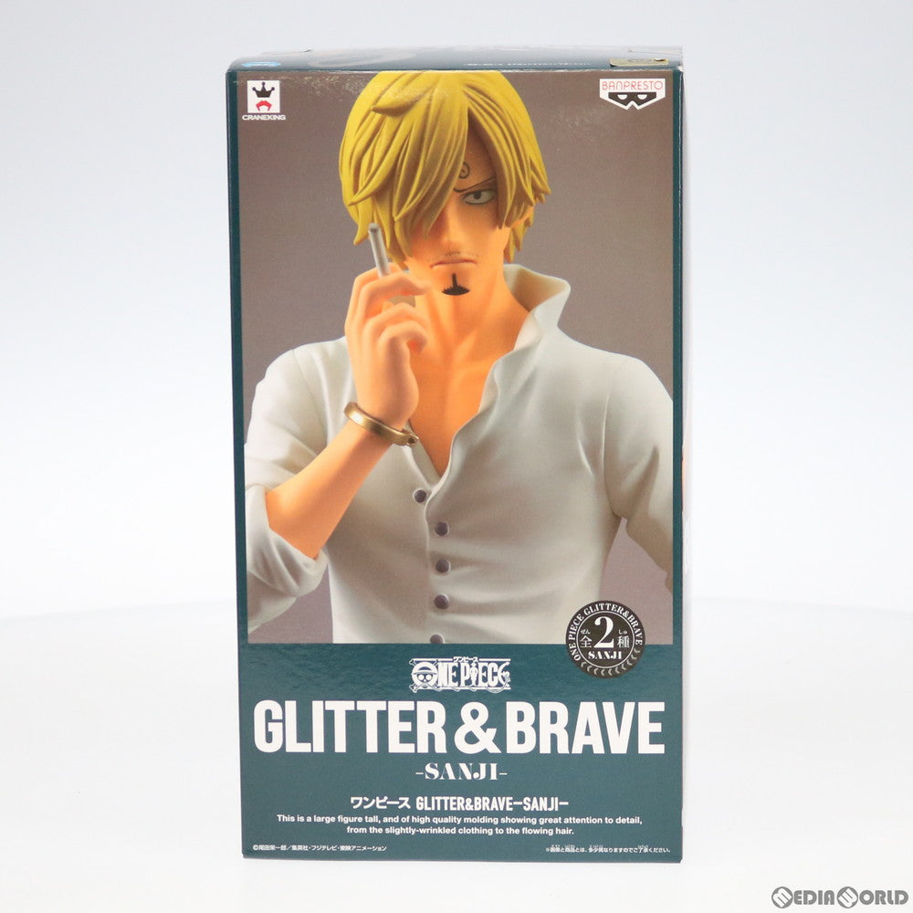 【中古即納】[FIG] サンジ(ホールケーキアイランド/マント無し・目線違い) GLITTER&BRAVE-SANJI- ONE PIECE(ワンピース) フィギュア プライズ(38911) バンプレスト(20181220)