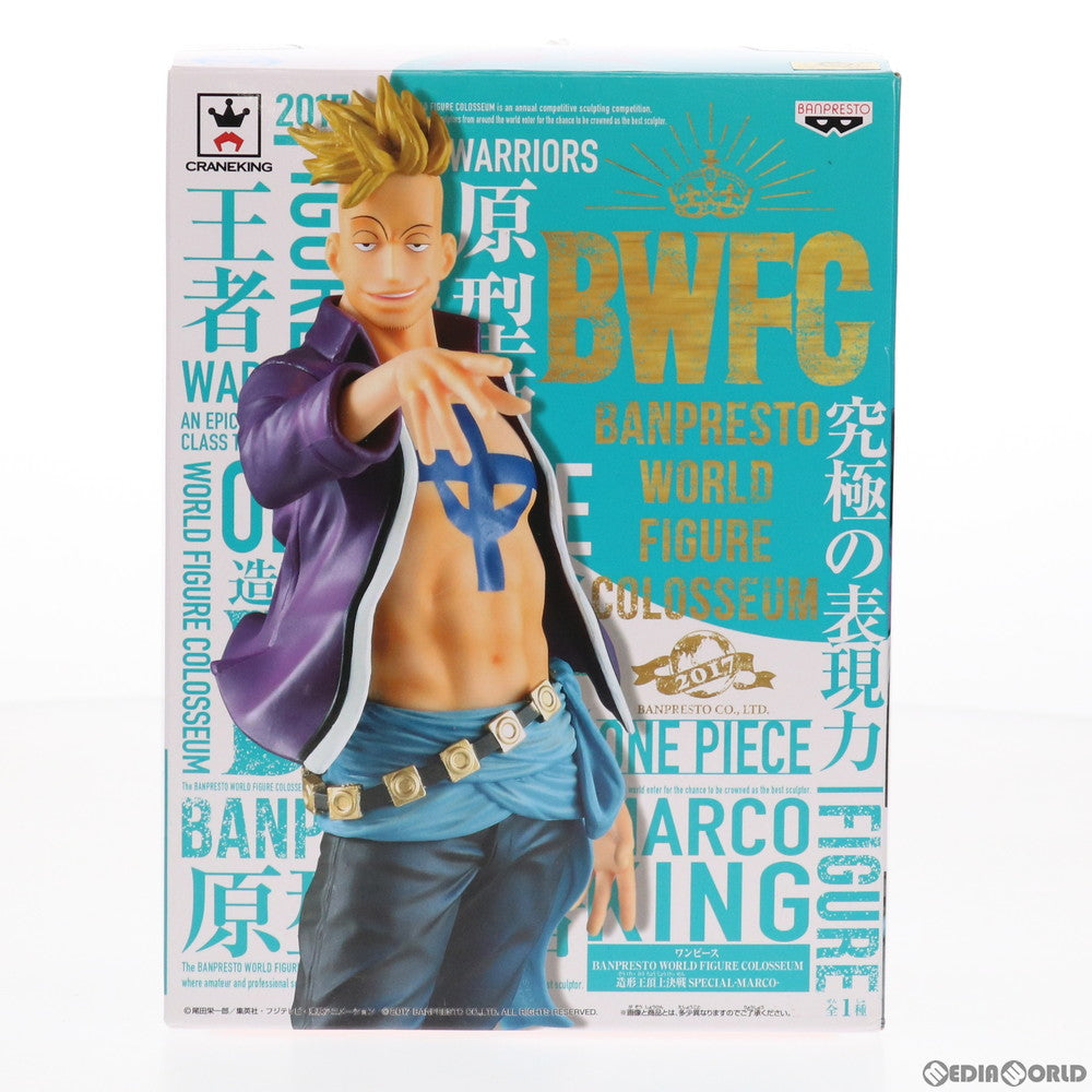 【中古即納】[FIG] マルコ ワンピース BANPRESTO WORLD FIGURE COLOSSEUM 造形王頂上決戦 SPECIAL-MARCO- ONE PIECE フィギュア プライズ(38836) バンプレスト(20181110)