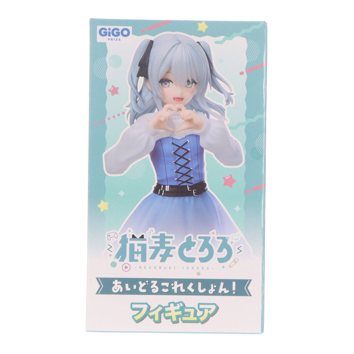 【中古即納】[FIG] GiGO限定 猫麦とろろフィギュア(ねこむぎとろろ) -あいどるこれくしょん- バーチャルYouTuber プライズ フクヤ(20260626)