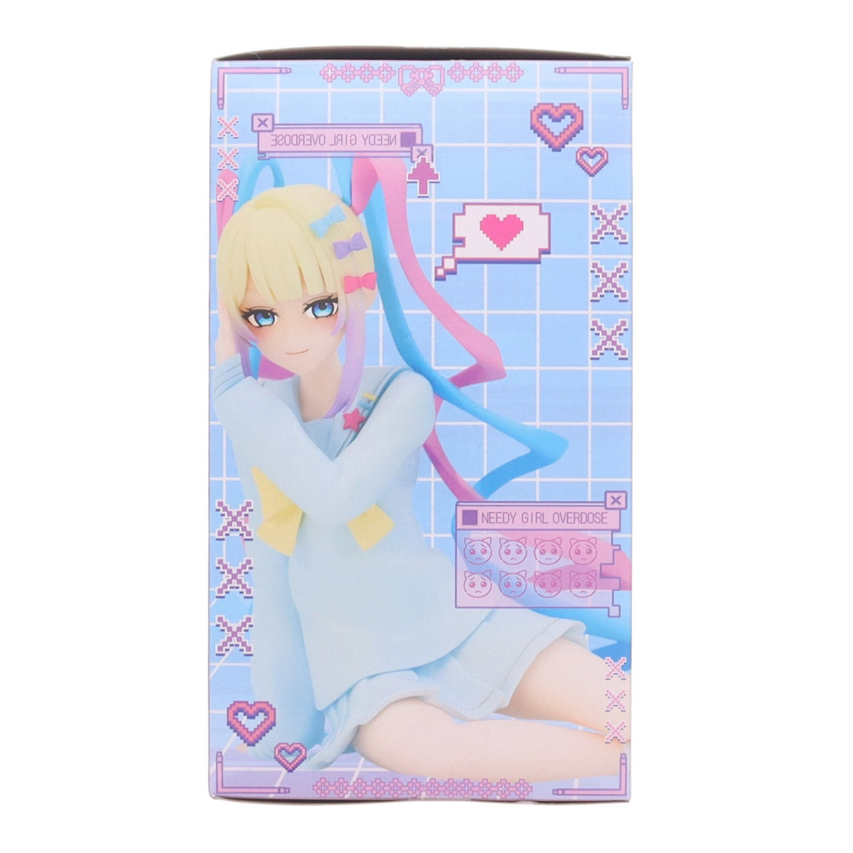 【中古即納】[FIG] 超絶最かわてんしちゃん NEEDY GIRL OVERDOSE(ニーディーガールオーバードーズ) ふぃぐきゅーぶ 超てんちゃん フィギュア プライズ コナミアーケードゲームス(20260926)