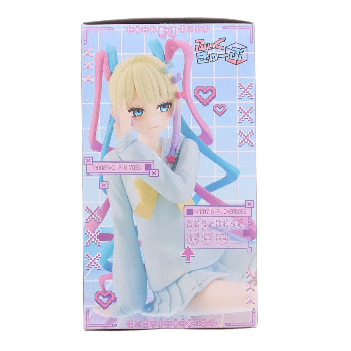 【中古即納】[FIG] 超絶最かわてんしちゃん NEEDY GIRL OVERDOSE(ニーディーガールオーバードーズ) ふぃぐきゅーぶ 超てんちゃん フィギュア プライズ コナミアーケードゲームス(20260926)