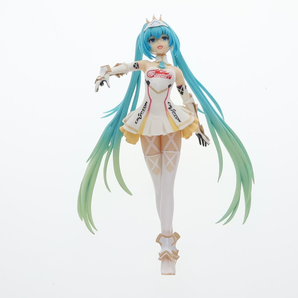 【中古即納】[FIG] 初音ミクレーシングver. レーシングミク～2015!～ SQフィギュア 初音ミク GTプロジェクト プライズ(36106) バンプレスト(20160119)