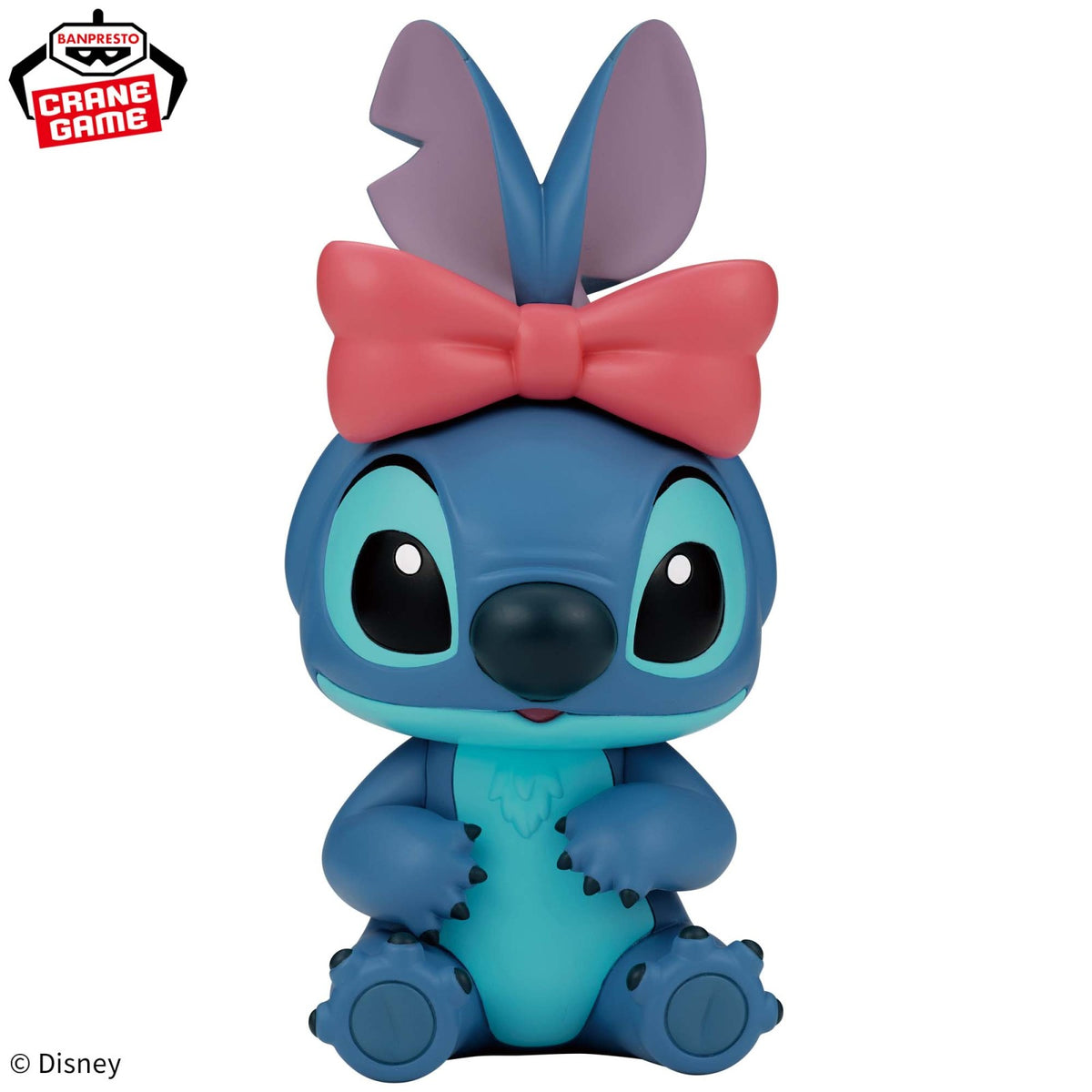 【中古即納】[FIG] スティッチ ディズニーキャラクター スティッチ～リボン～フィギュア プライズ(2857769) バンプレスト(20260903)