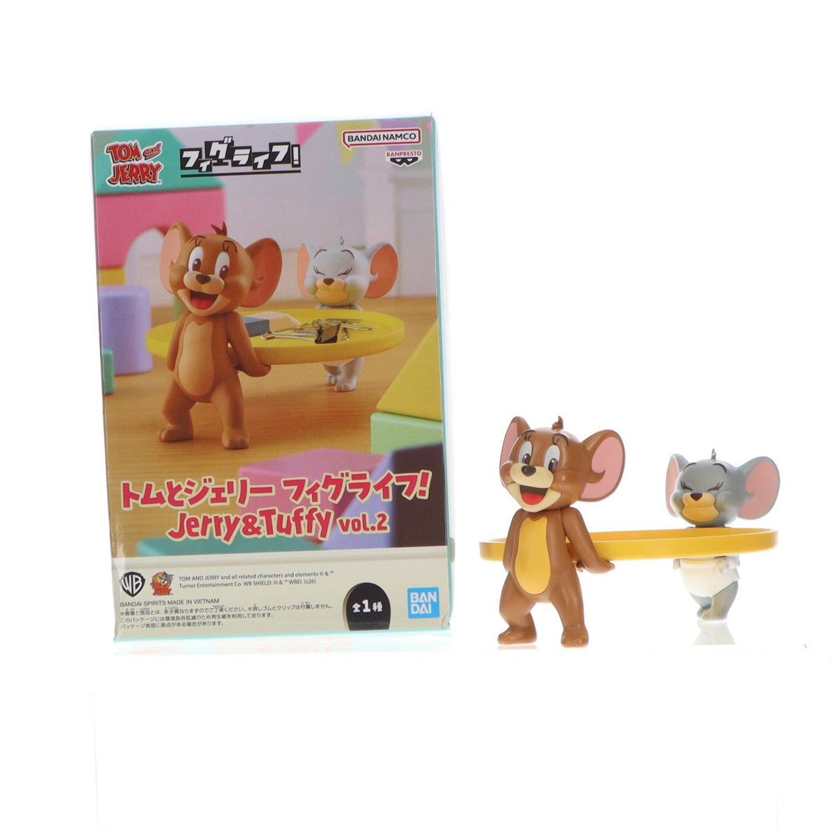 【中古即納】[FIG] ジェリー&タフィー トムとジェリー フィグライフ! Jerry&Tuffy vol.2 フィギュア プライズ(2788814) バンプレスト(20260312)