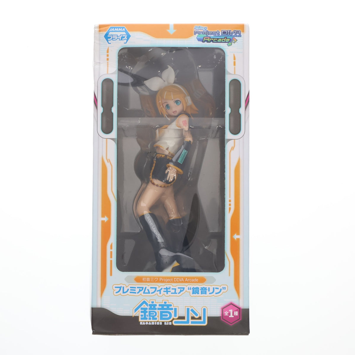 【中古即納】[FIG] 鏡音リン(かがみねりん) 初音ミク Project DIVA Arcade プレミアムフィギュア プライズ セガ(20140810)