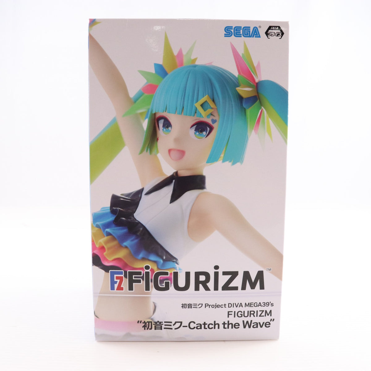 【中古即納】[FIG] 初音ミク 初音ミク Project DIVA MEGA39's FIGURIZM 『初音ミク-Catch the Wave』 フィギュア プライズ(1057344) セガ(20220630)
