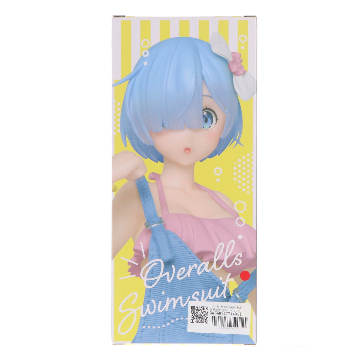 【中古即納】[FIG] レム Re:ゼロから始める異世界生活 プレシャスフィギュア レム オリジナルサロペット水着 ver. Renewal プライズ(451465600) タイトー(20220620)