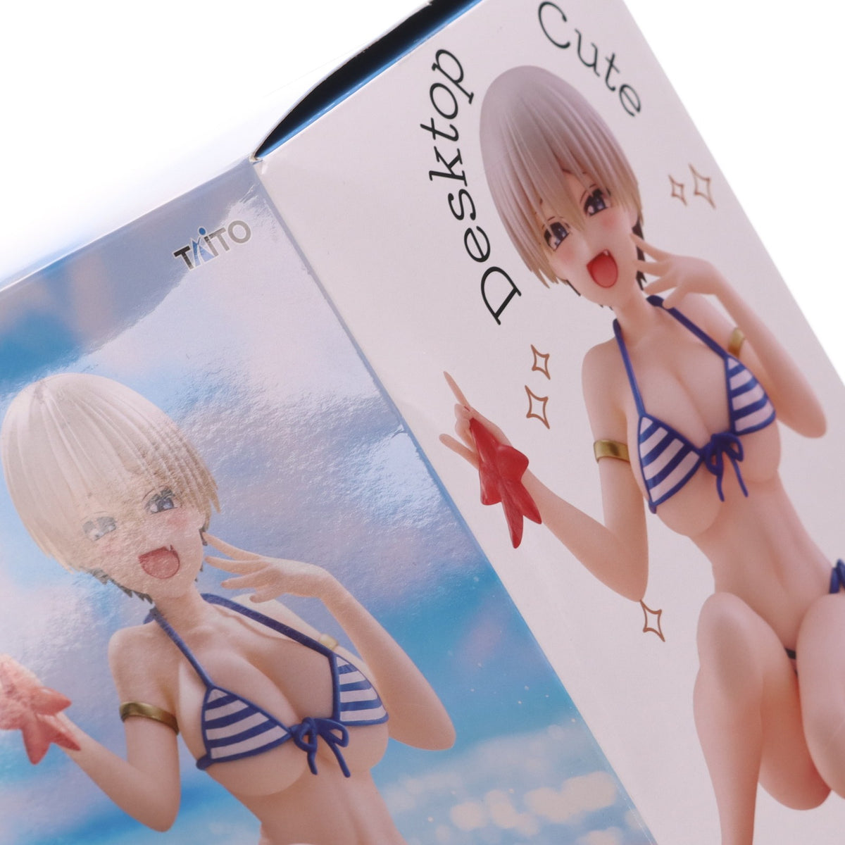 【中古即納】[FIG] 宇崎花(うざきはな) 宇崎ちゃんは遊びたい!ω Desktop Cute フィギュア 宇崎花～浜辺で水着ver.～ プライズ(452017200) タイトー(20260331)