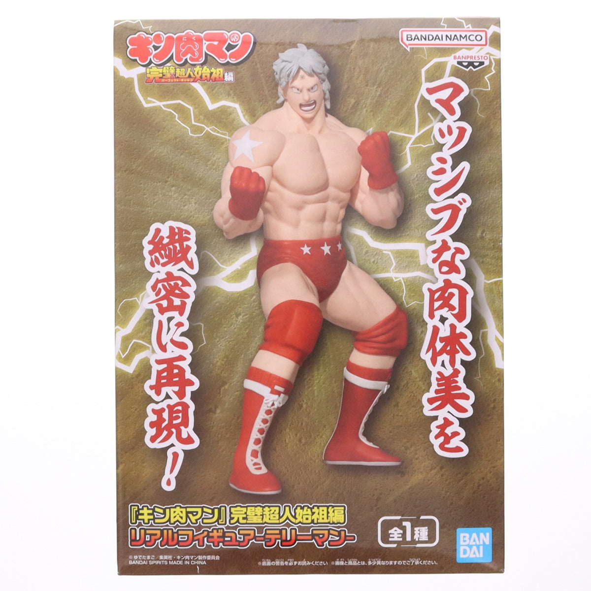 【中古即納】[FIG] テリーマン 『キン肉マン』 完璧超人始祖編 リアルフィギュア-テリーマン- プライズ(2869625) バンプレスト(20260806)