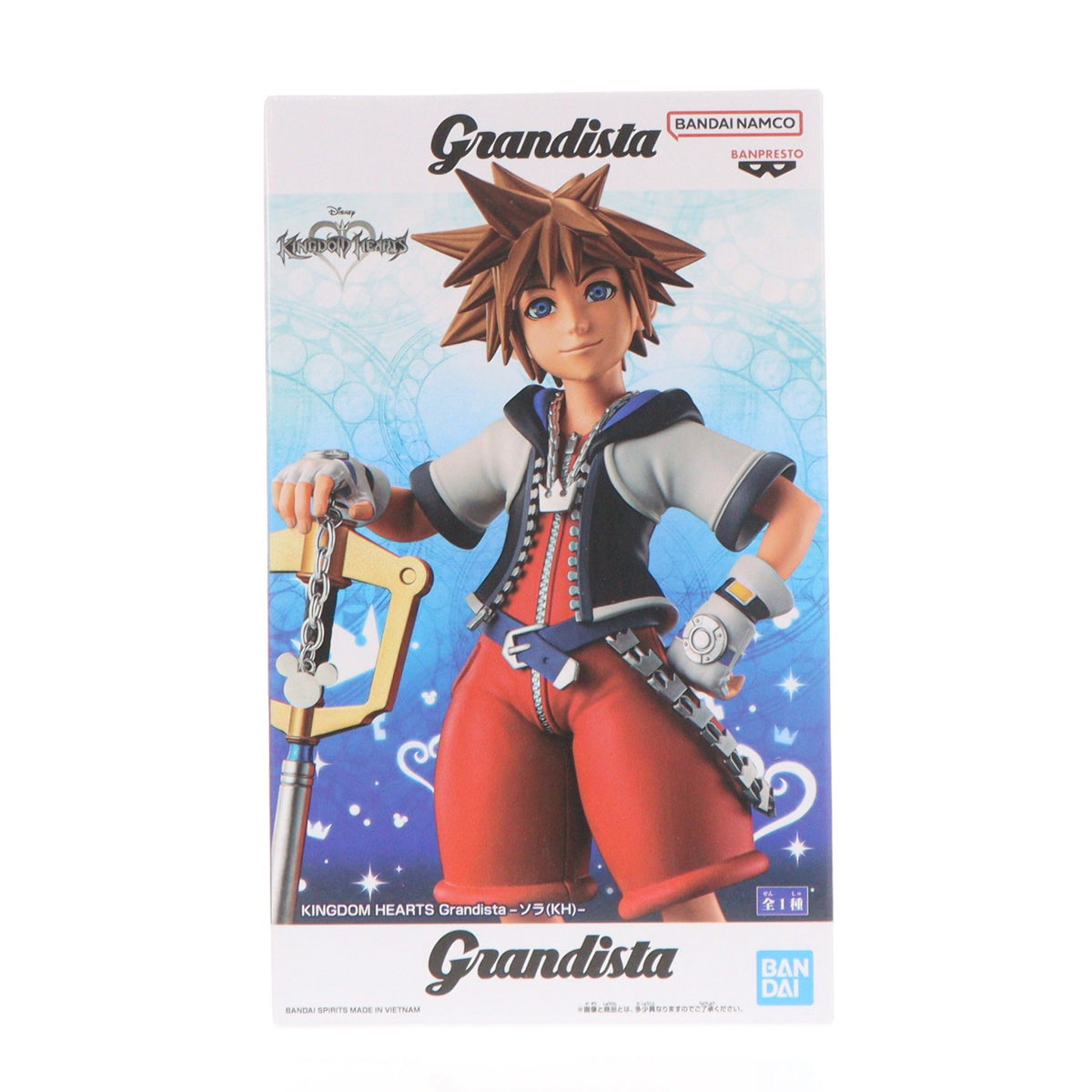 【中古即納】[FIG] ソラ KINGDOM HEARTS(キングダムハーツ) Grandista-ソラ(KH)- フィギュア プライズ(2774420) バンプレスト(20260926)